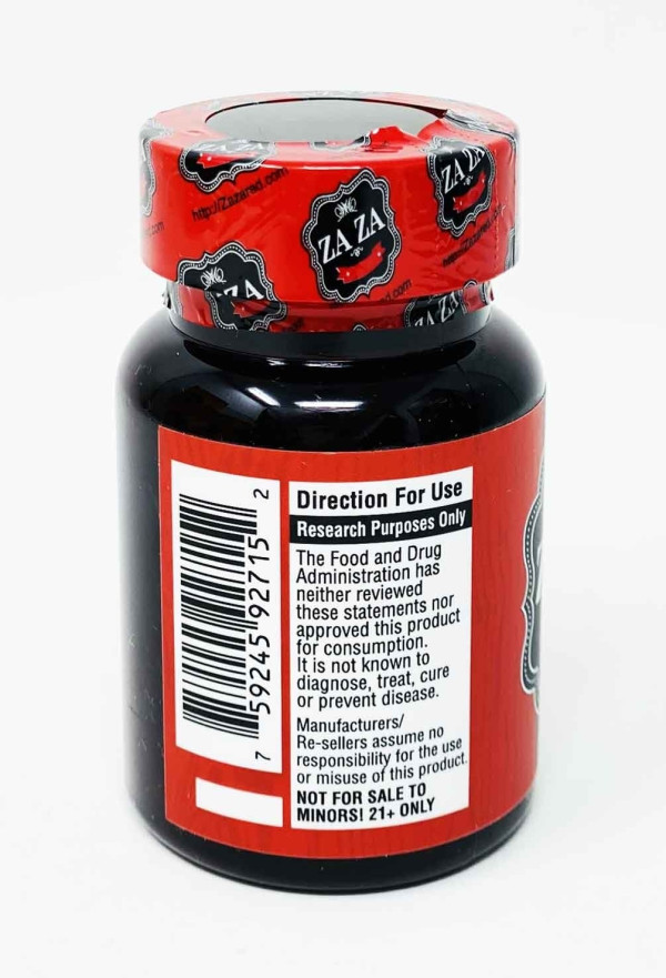 24 Pills Bottle Za Za Red Extra Strength 700mg Energy back