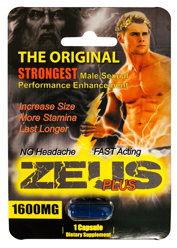 Zeus 1600mg Strongest Male Sexual Performance Enhancement Pill