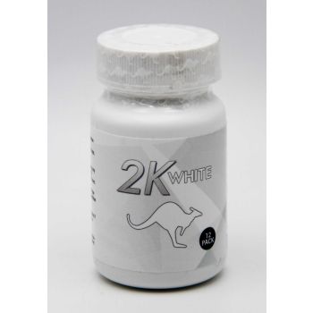 Kangaroo 2K White Male Enhancement 12 Pills Bottle