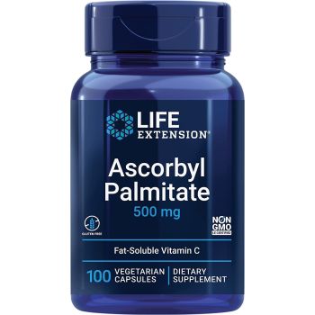 Ascorbyl Palmitate 500mg Fat Soluble Vitamin C bottle