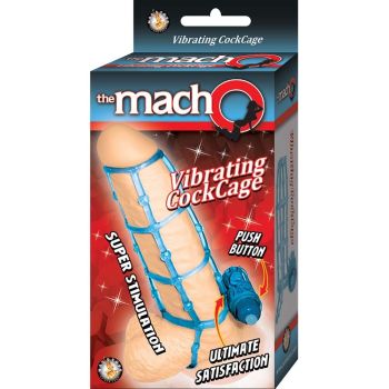Cock Cage Blue Vibrating The macho