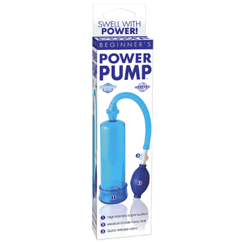 Beginner's Blue Penis Power Pump Pipedream 