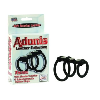 Triton Rubber Rings Adonis Leather Collection