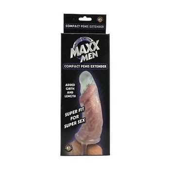 Compact Penis Extender Sleeve Clear Maxx Men