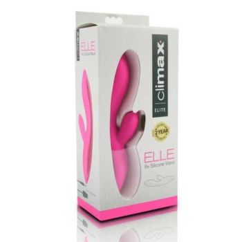 ELLE 9x Silicone Wand Vibe Pink Climax