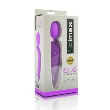 EOS 9x Silicone Wand Rechargeable Purple Climax