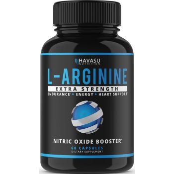 Havasu L Arginine 1200mg Nitric Oxide Supplement Vascularity Energy