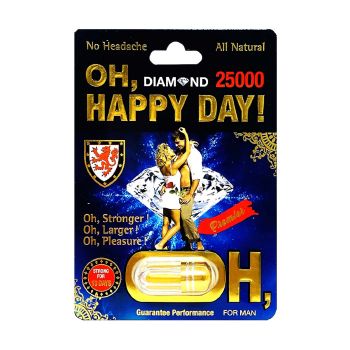 Improve sexual performance and satisfaction with Oh Happy Day Diamond enhancement pill