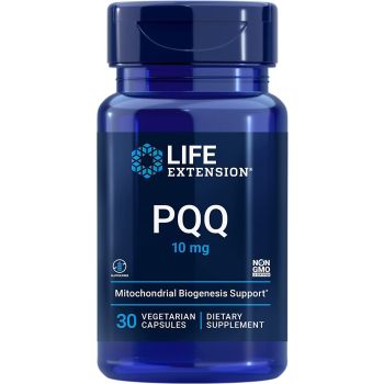 PQQ 10mg Cellular Energy Support 30 Vegetarian Caps Life Extension bottle