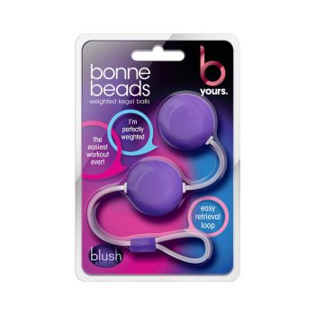 Bonne Beads Weighted Kegel Balls Purple Blush Novelties