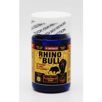   <li>Rhino Bull Premier 50000 male vitality capsules bottle</li>
