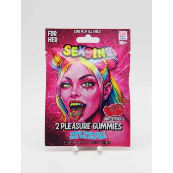 Sex9ine For Her Pink Lemonade Pleasure Gummies Female Enhancer 2 Count