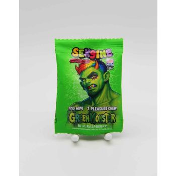 Sex9ine Green Monster For Him Male Enhancement Pleasure Chew 1 Count
