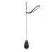 Leather Crop Metal Handle Triple X 12006