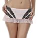 Jezebel Felina Amanda Pink Black Flirt Skirt 69004