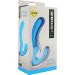 Aria 6x Silicone Vibe Rechargeable Blue Climax