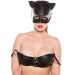 Faux Leather Cat Mask CM-4005