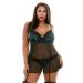 Halle Lace Babydoll Garters Matching Panty Curve P226