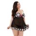 Flora Contour Cup Babydoll G-string Curve P270