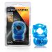 Stay Hard - Reusable 5 Function Cock Ring - Blue