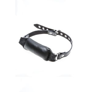 Leather Bit Gag Triple X 12003