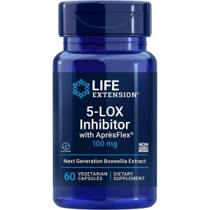 5-LOX Inhibitor with AprèsFlex 100mg Life Extension bottle