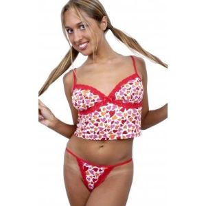 Red Heart Print