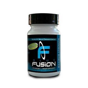 Blue Fusion Male Enhancement 500mg 6 Pill Bottle