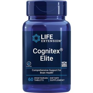 Life Extension Cognitex Elite 60 Vegetarian Tablets bottle