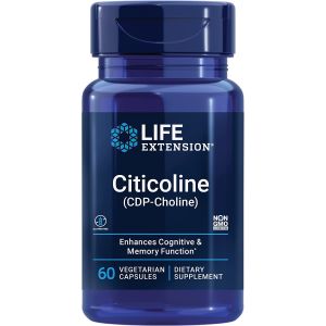 Life Extension Citicoline (CDP-Choline) 60 Cap bottle