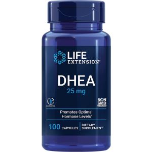 Life Extension DHEA 25mg bottle