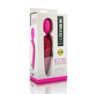 Silicone Wand 9x Rechargeable Pink Eos Climax