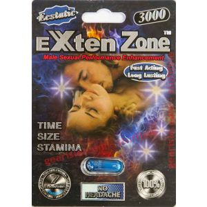 Exten Zone Ecstatic 3000 Pill Male Sexual Enhancer