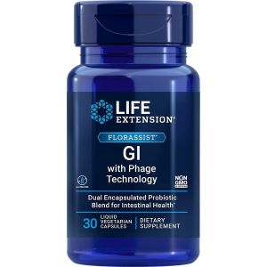 FLORASSIST GI Phage Technology Life Extension bottle