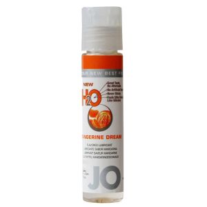 New H2O Jo Tangerine Dream Flavored Lubricant 1 fl.oz/ 30ml Travel Size