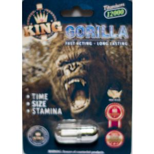 King Gorilla 12000 Male Enhancement Pill 