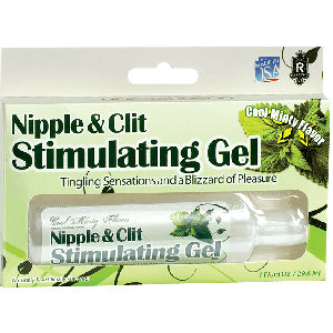 Nipple & Clit Stimulating Gel Cool Minty Flavor 1 Oz