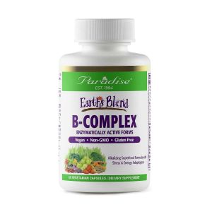 Paradise Earths Blend B-Complex Enzymatically Active Vegan Supplement