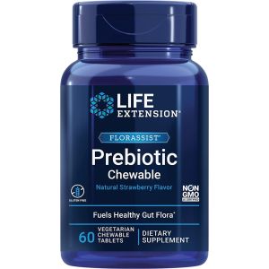 FLORASSIST Prebiotic Strawberry Life Extension bottle