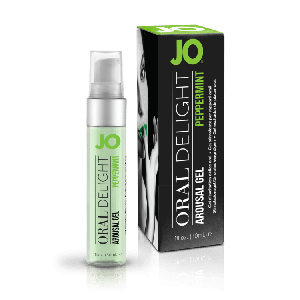 System Jo Oral Delight Arousal Gel Peppermint Pleasure 1 Oz