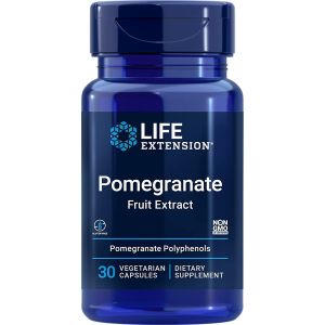 Cardiovascular Health Pomegranate Fruit Extract 30 Caps Life Extension bottle
