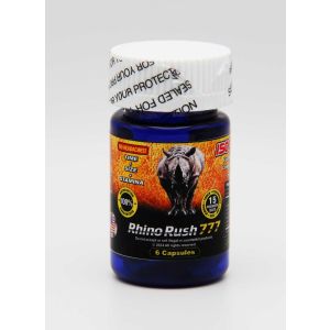 Rush 777 15000IU Male Vitality Capsules 6 Count