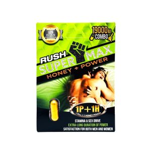 Rush Super Max Combo Honey Plus Pill 19000IU Male Enhancement