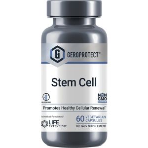 GeroProtect Stem Cell 60 VCaps Healthy Cell Support Life Extension bottle