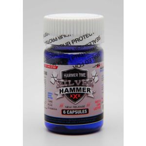 Silver Hammer 19000 Male Enhancement Pills 6 Count Bottle