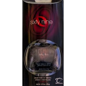 Sixty Nine Deep Throat Mints Spiced Chocolate 0.70 Oz