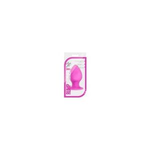 Luxe Rump Rimmer Small Pink Silicone Butt Plug 