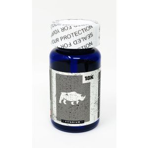 Titanium 18K Male Enhancement Silver Capsule