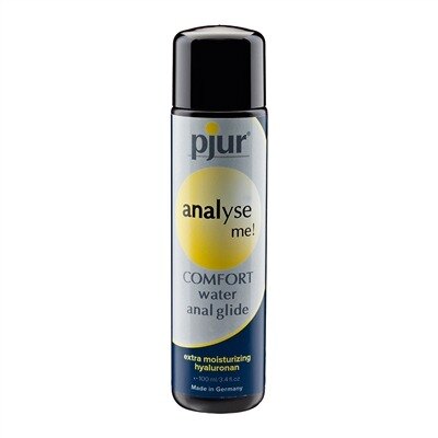 pjur Analyse Me Comfort water-based anal glide lubricant, 3.4 oz bottle