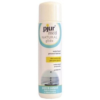 pjur MED Natural water-based personal lubricant 3.4 oz bottle